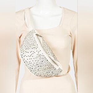 Fame Studded Crossbody Bag